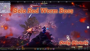 MW3 Zombies   Solo Red Worm Boss Fight - Only Pistol Edition #cod #mwz #challenge