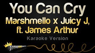 Marshmello x Juicy J ft. James Arthur - You Can Cry (Karaoke Version) screenshot 5