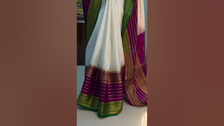 Get a mesmerising look with Mysore silk saree with tricolour combination 9148735430 #atharvastore