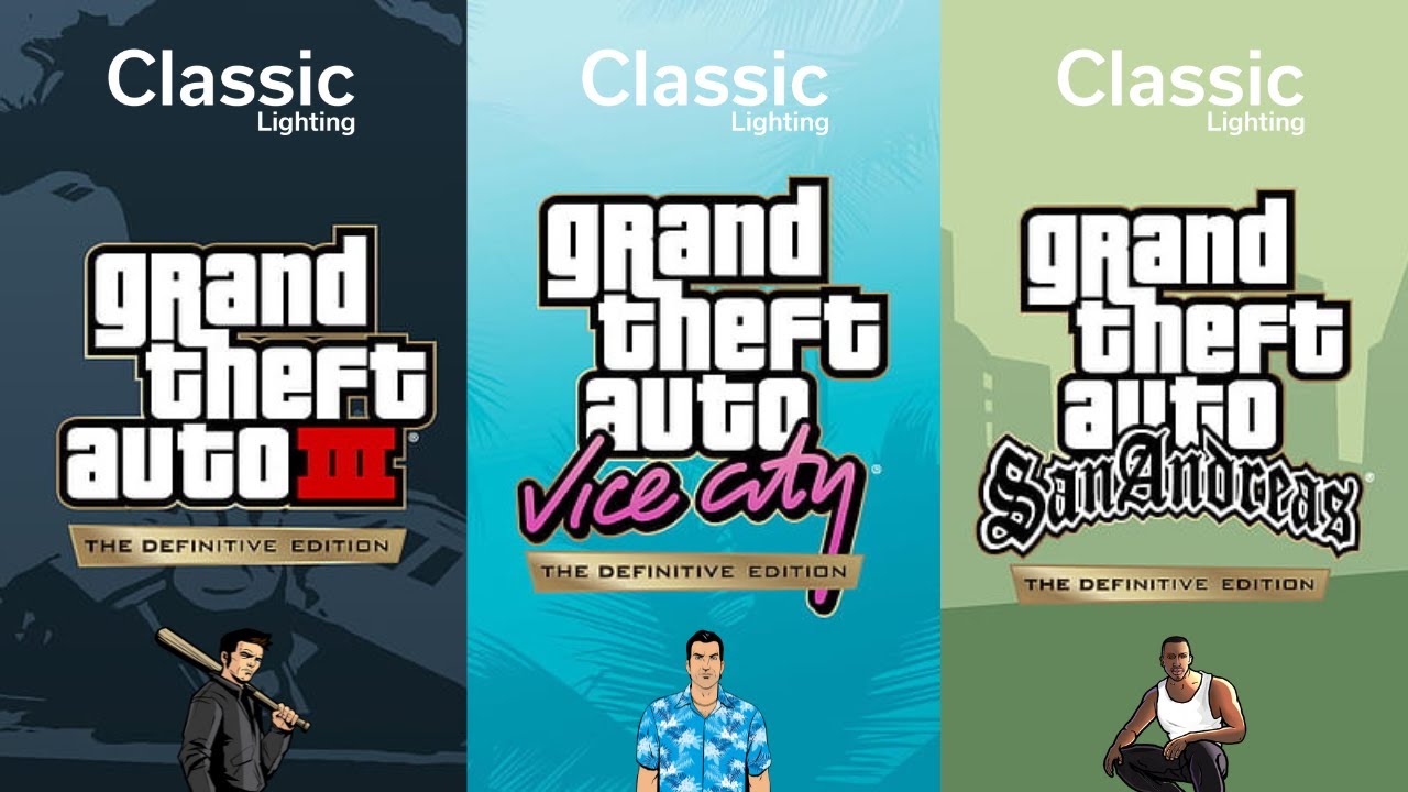 Classic Lighting Graphics Gameplay Of Grand Theft Auto The Trilogy 