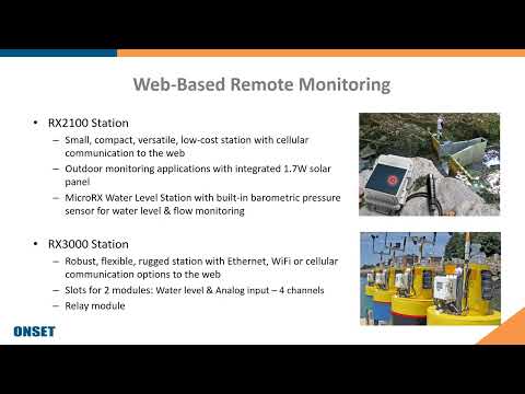 Using HOBO Data Loggers for Stream & Wetlands Monitoring