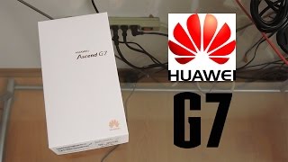 Unboxing Huawei Ascend G7 En Español