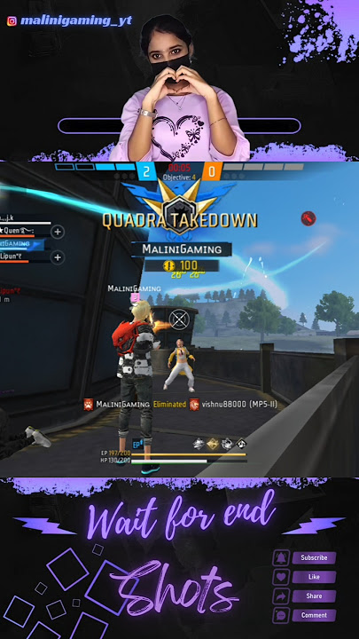 mp5 gun😲 tharamana ace💀😻#malinigaming#ffshorts#girlgamer#freefire#trending