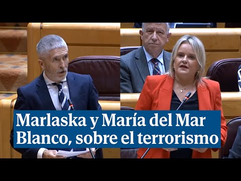 Marlaska, a la senadora María del Mar Blanco: 