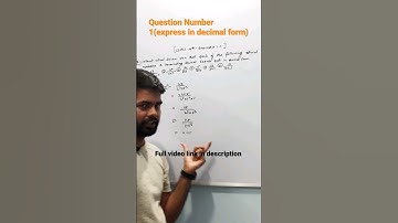 23/2^3×5^2 in decimal form  Q-1 solution  exercise 1.C class 10  #shorts #cbsencert #rambelashsingh