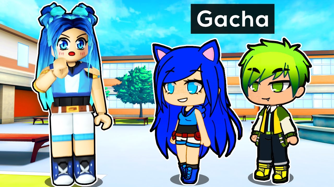 Roblox Gacha Life Youtube - funneh roblox coloring page
