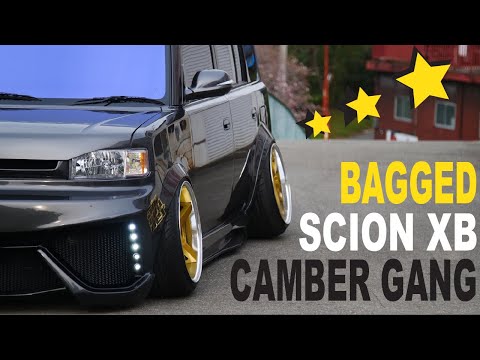 BAGGED SCION xB CAMBER GANG 370 FACTORY