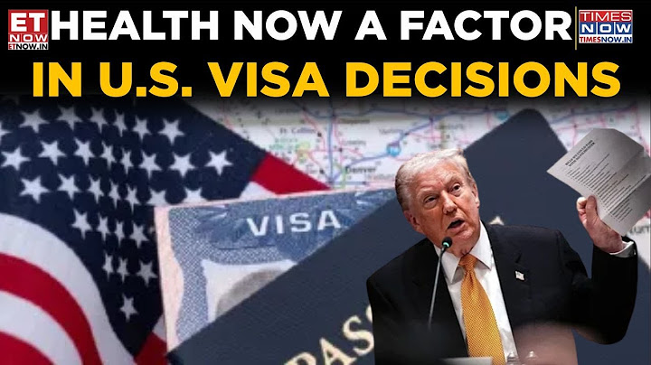 New US Visa Policy Sparks Debate: Are Medical Conditions the Next Immigration Filter? |Breaking News thumbnail