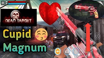 Dead Target: Zombie 🧟 || Cupid Magnum Skin Test 🔥 || Cupid Magnum Gameplay💯 || Satan Gaming 😘