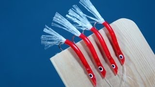 How to tie Mackerel Feather Rigs, Washing Line Sea Fishing Lures