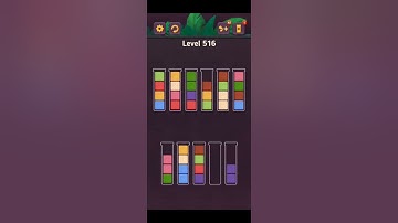 Complete Block King Sort Puzzle Level 511 to Level 520