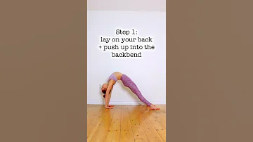 How to fall into a Backbend / Bridge | Anna McNulty