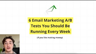 Top 6 Ecommerce Email Marketing A/B Tests That Will Actually Make You Money in 2024