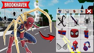 COMO VIRAR o HOMEM ARANHA no BROOKHAVEN ROBLOX!