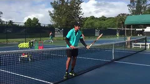 Master the Forehand with Rick Macci at His Tennis Academy || Rick Macci Tennis