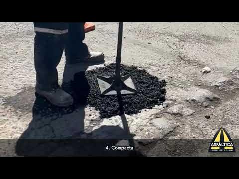  Llegaron más de ocho toneladas de asfalto en frío para tareas  de bacheo