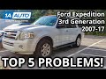 Top 5 Problems Ford Expedition SUV 3rd Generation 2007-17