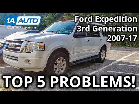 Top 5 Problems Ford Expedition SUV 3rd Generation 2007-17