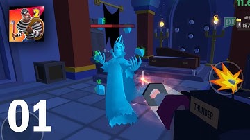 ROBBERY MADNESS | HOUSE NORMAL MODE (FULL CHAPTER) - PART 1 | GAME PLAY | WALKTHROUGH - ALL SECREATS