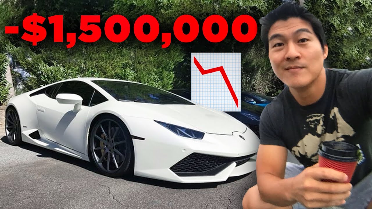 He lost $1,500,000 on this Lambo!