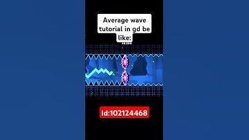 normal wave tutorial in gd :D #shorts #funny #memes #geometrydash #gaming