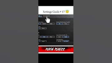 PUBGM / BGMI Settings Guide #17 😇  #viralshorts #tipsandtricks #pubgmobile #bgmi