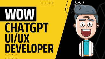 ChatGPT - Can It Be A UI/UX Developer?