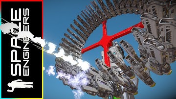 The Gatling Railgun!! - Space Engineers