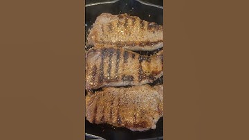 Thumbnail of Satisfying sound of sizzling steak #asmr #asmrsounds #asmrcooking