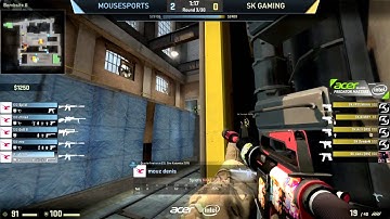 ChrisJ wallbang scout HS on Train