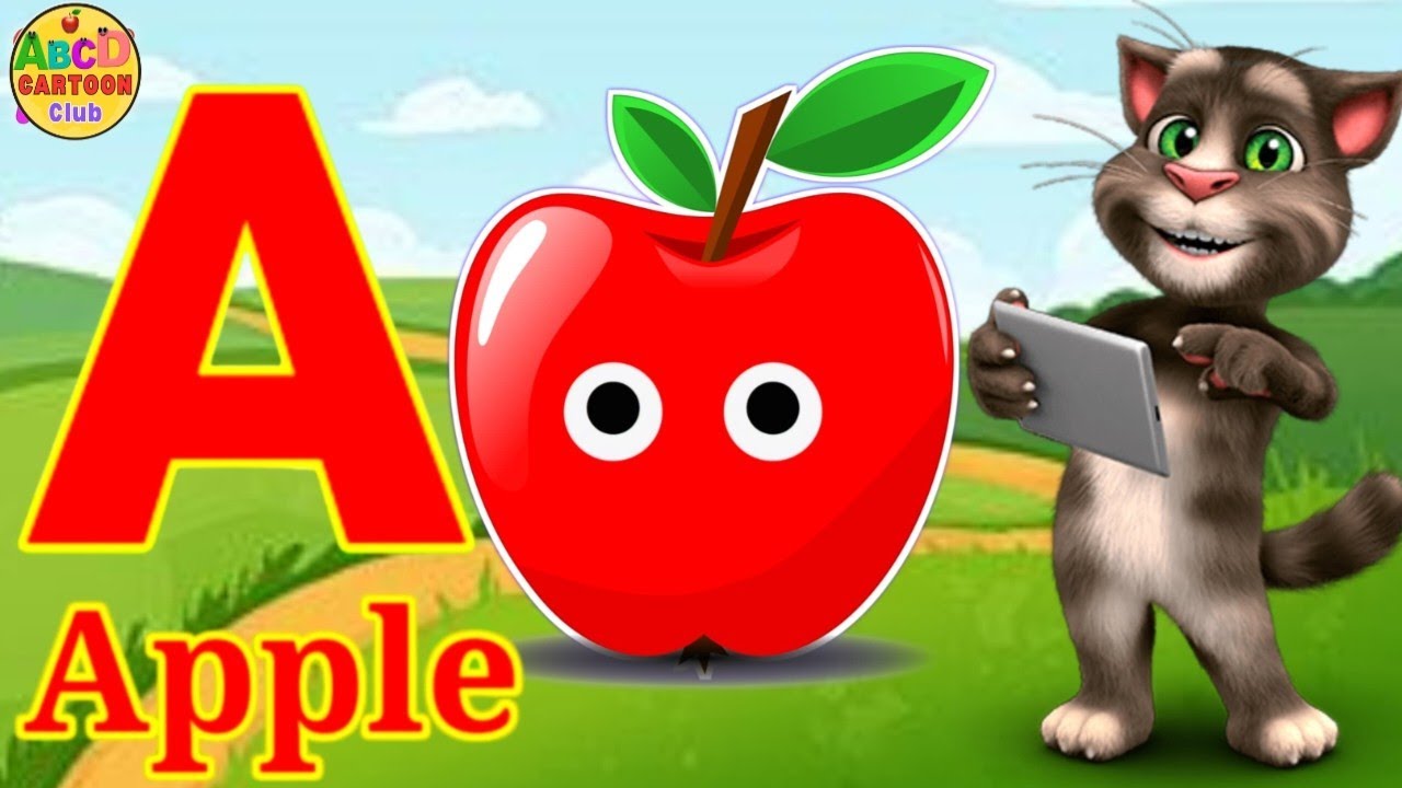 Phonics Song 2 with TWO Words in 3D - A For Airplane - ABC Alphabet Songs with Sounds for Kids 1003