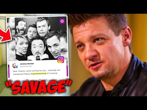 Jeremy Renner is Savage AF! (Part 1)