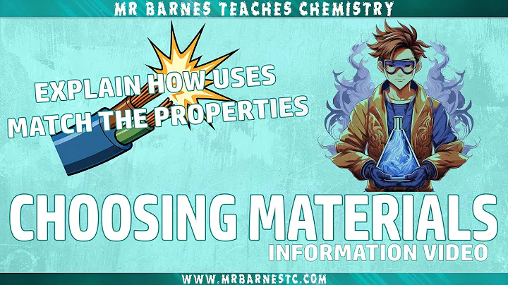 GCSE 1-9 Separate Edexcel Chemistry - Matching the Properties to the uses.