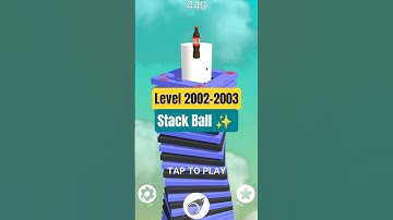 Level 2002-2003 stack Ball game 🎯🎮#gaming #stackball #shortvideos #viral #trending #vishalrai