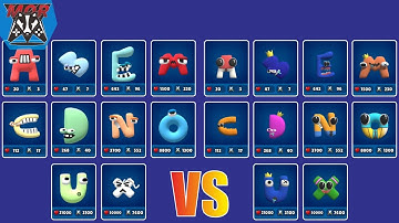 Max Level Merge Alphabet Lore Run Update ABCDEMNOUX | Merge Alphabet: 3D Run