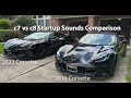 Corvette C7 and C8 Startup Sounds v 01