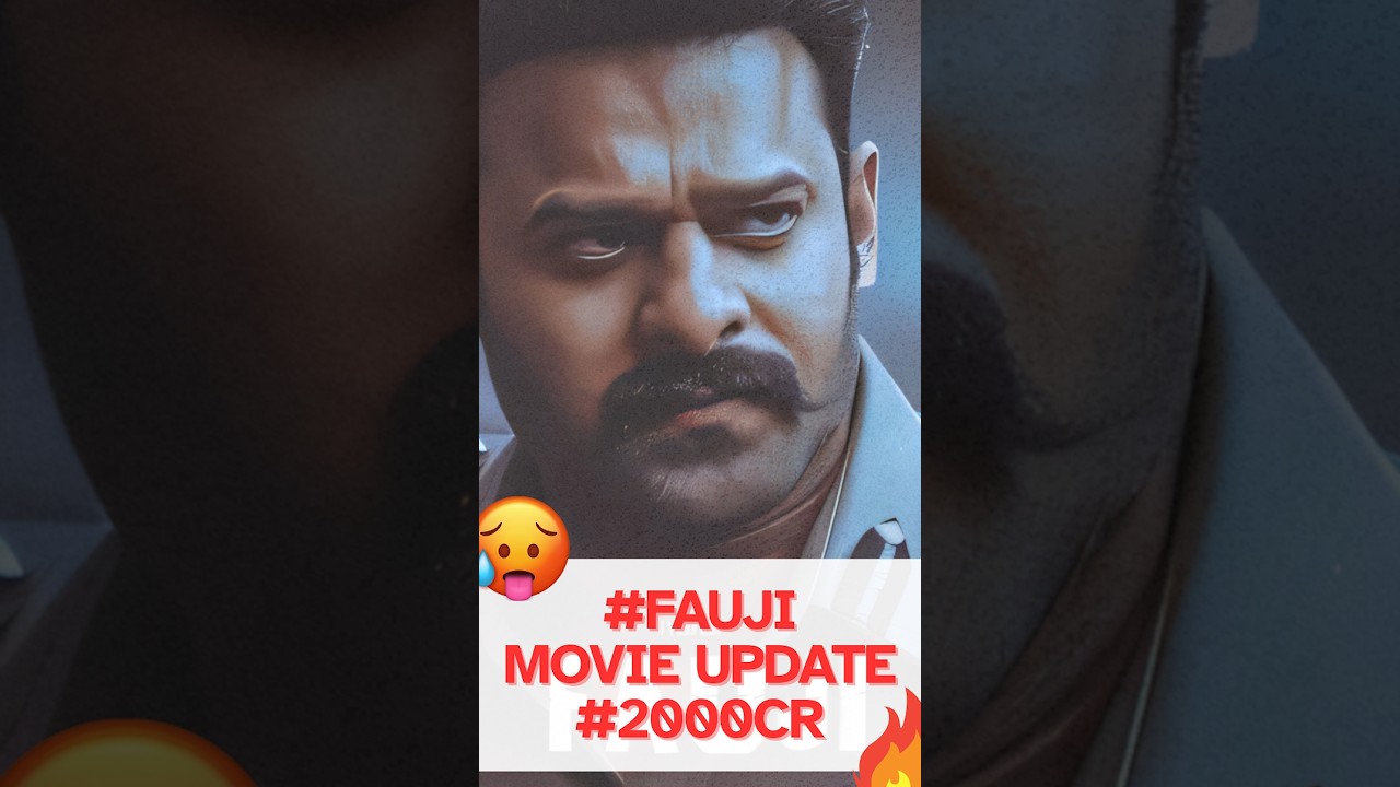 Prabhas Fans Alert! Big Update from FAUJI Movie Today 🔥 