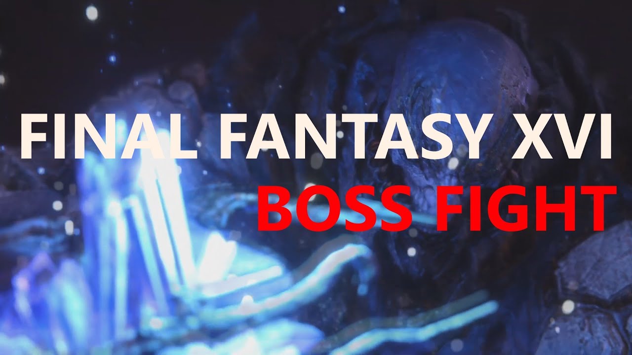 Final fantasy XVI boss fight Titan - YouTube