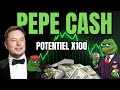 🐸 Pepe Cash : la première crypto Pepe X100 qui rewards en Solana