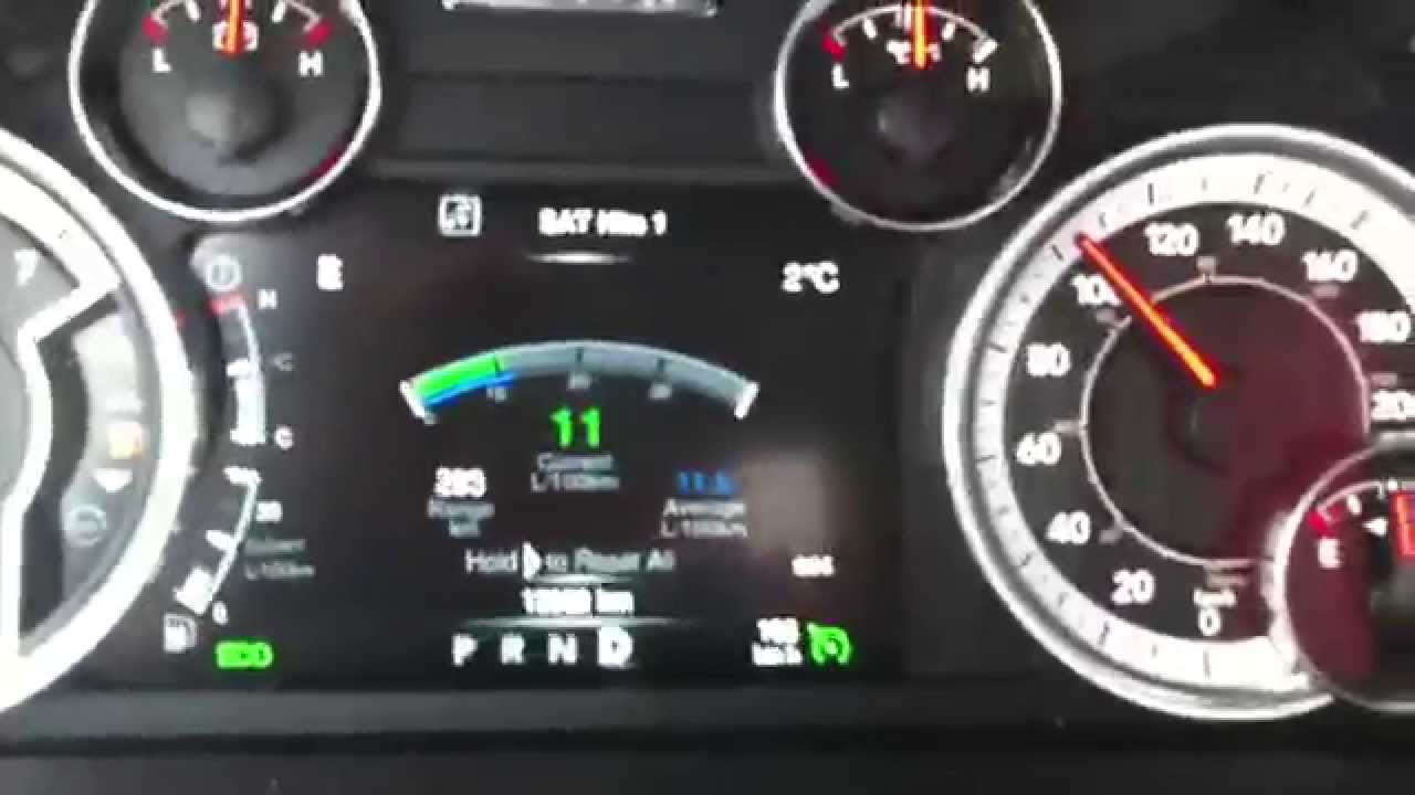 2013 dodge fuel mileage - YouTube