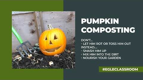 EGLE Classroom - Pumpkin Compost