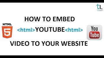 How to embed youtube video to your website : Blogger, Wordpress