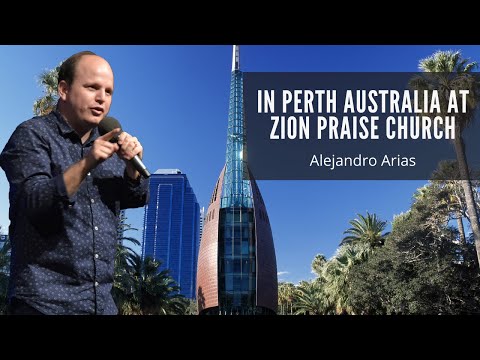 Pastor Alejandro Arias, Revival in Perth Australia...