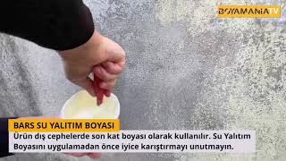 SU YALITIM BOYASI NASIL UYGULANIR?