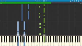 DNA - Ludovico Einaudi ( MIDI / Synthesia / Tutorial )