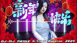 新年慢摇串烧 Nonstop 2024 DJ-MJ Remix【大团圆 X Happy龙龙Way X 桃花开了 X  好运一条龙 X Happy來过年 X 周星翅 X 金曲讲 X 龙龙的新年】🔥🔥