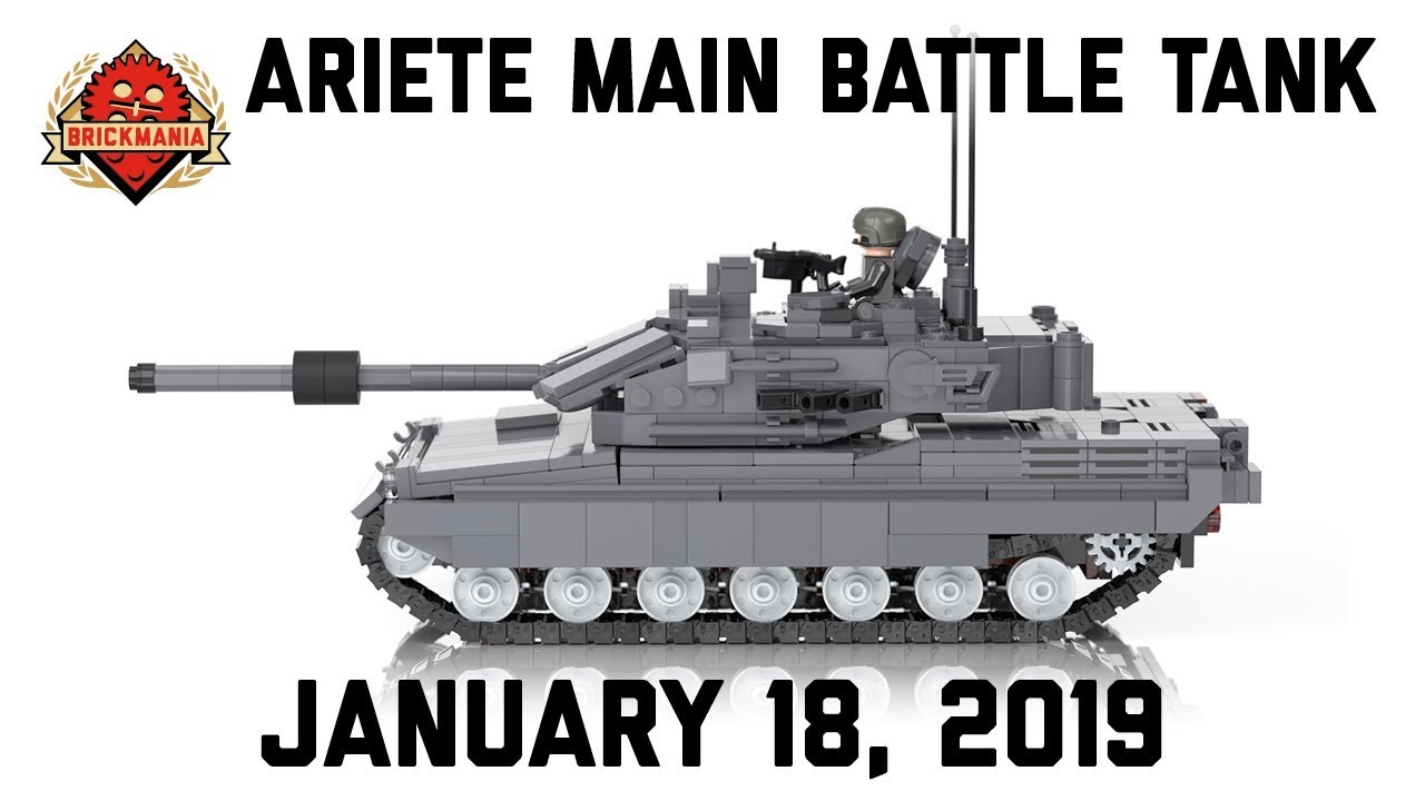 Ariete - Main Battle Tank - Custom Military Lego - YouTube