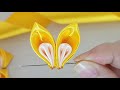 Amazing Ribbon Flower Work - Hand Embroidery Flowers Design - Sewing Hacks - DIY Easy Flower Making