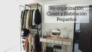 Organización de Clóset y Habitación Pequeños / Tour Realista / Open Clóset