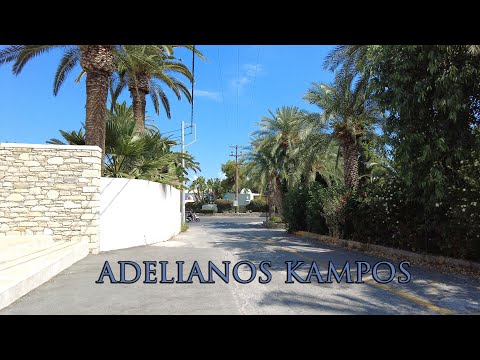 Hottest Trends From The World of Adelianos Kampos - 4K Walking Tour